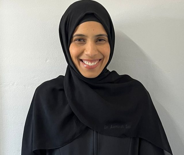 Dr Aaminah Sedick